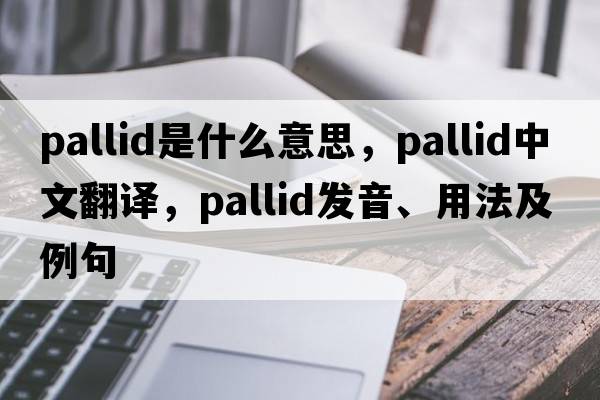 pallid是什么意思，pallid中文翻譯，pallid發(fā)音、用法及例句