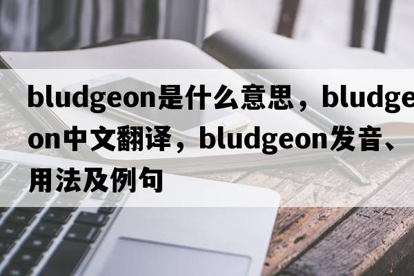 bludgeon是什么意思，bludgeon中文翻譯，bludgeon發(fā)音、用法及例句