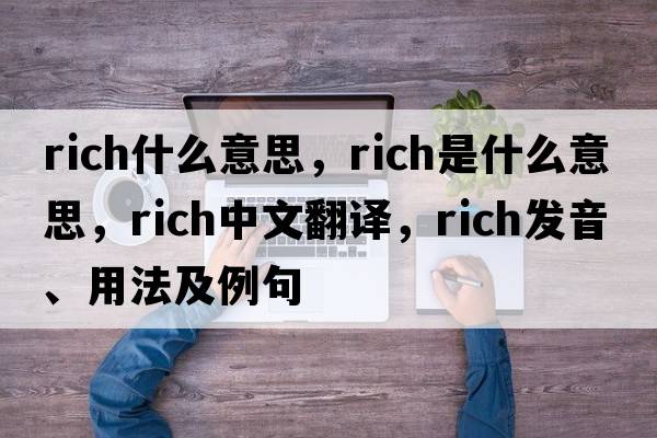 rich什么意思，rich是什么意思，rich中文翻譯，rich發(fā)音、用法及例句
