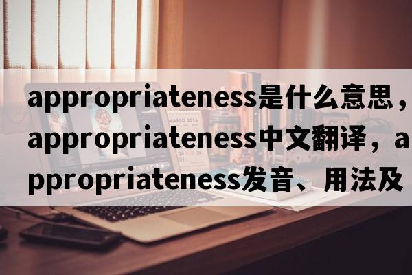appropriateness是什么意思，appropriateness中文翻譯，appropriateness發(fā)音、用法及例句
