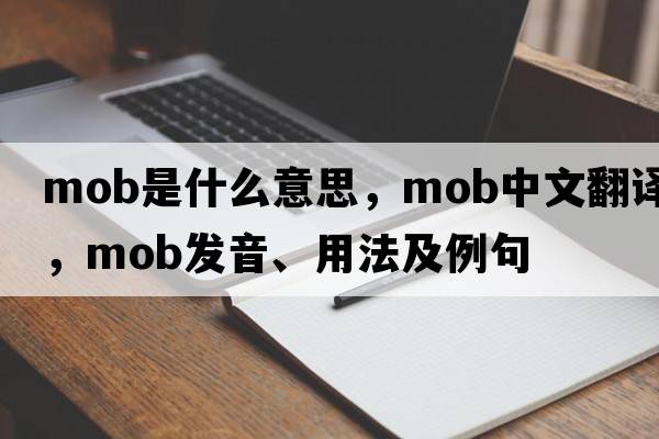 mob是什么意思，mob中文翻譯，mob發(fā)音、用法及例句