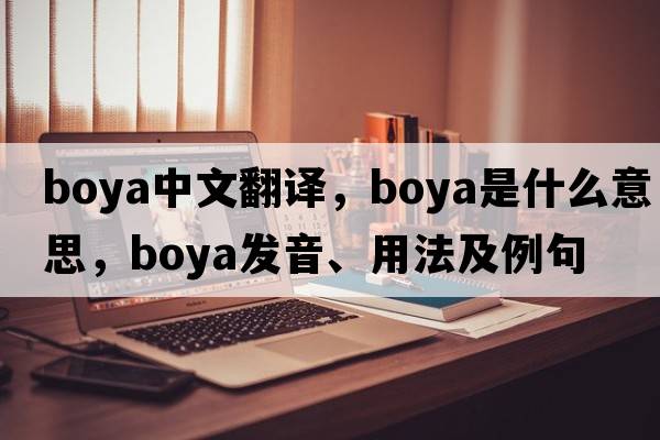 Boya中文翻譯，Boya是什么意思，Boya發(fā)音、用法及例句