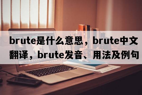 brute是什么意思，brute中文翻譯，brute發(fā)音、用法及例句