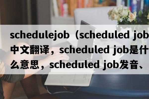 schedulejob（scheduled job中文翻譯，scheduled job是什么意思，scheduled job發(fā)音、用法及例句）