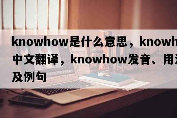 knowhow是什么意思，knowhow中文翻譯，knowhow發(fā)音、用法及例句