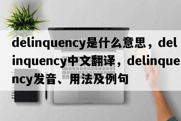 delinquency是什么意思，delinquency中文翻譯，delinquency發(fā)音、用法及例句
