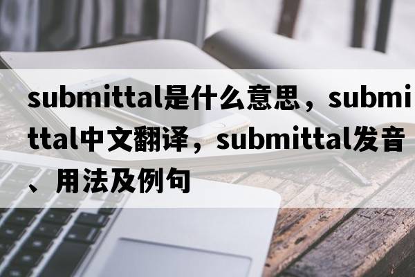 submittal是什么意思，submittal中文翻譯，submittal發(fā)音、用法及例句