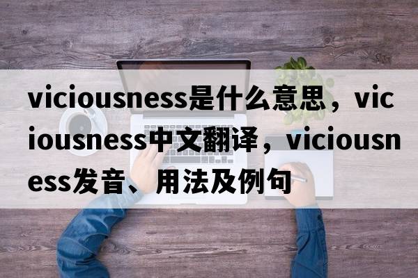viciousness是什么意思，viciousness中文翻譯，viciousness發(fā)音、用法及例句