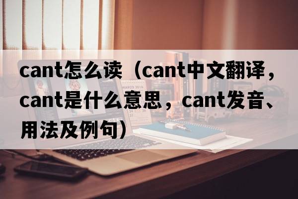 cant怎么讀（cant中文翻譯，cant是什么意思，cant發(fā)音、用法及例句）