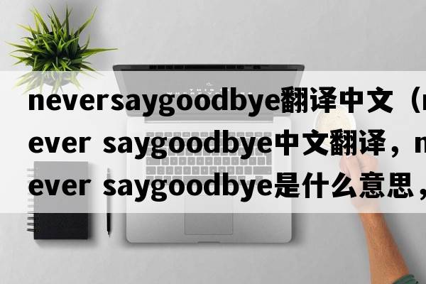 neversaygoodbye翻譯中文（never saygoodbye中文翻譯，never saygoodbye是什么意思，never saygoodbye發(fā)音、用法及例句）